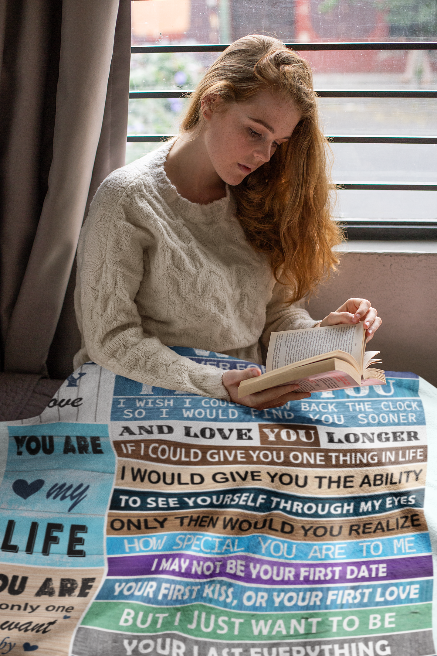 To My Gorgeous Wife - You are My Life | Cozy Plush Fleece Blanket